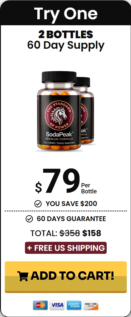 SodaPeak™ 2 Bottle Daily Metabolic Wellness Support